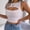 White, variant on Hollow‑Out Round‑Neck Sleeveless Tank Top Asymmetric Cut Streetwear Lightweight Breathable Ribbed Knit Slim Fit Trendy Casual Layering Piece For Night Out Beach And Daywear Summer Top