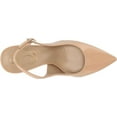 thumbnail image 5 of Sam Edelman Hazel Sling Beige Blush Stiletto Heeled Pointed Toe Dress Pumps (Beige Blush, 12), 5 of 6