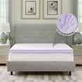 thumbnail image 4 of Healthcare SC, LLC Bodipedic Lavender Scented Memory Foam Mattress Topper Full, 4 of 6