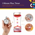 thumbnail image 5 of Special Supplies Liquid Motion Bubbler – 1 Pack Colorful Sensory Hourglass Timer with Droplet Movement – Schools, Therapy and Home Decor (Pink), 5 of 8