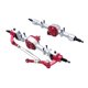 thumbnail image 1 of Eje de camión RC a escala 1:12, accesorios para coche RC, pieza de reparación, eje de puente de repuesto plata, 1 of 9