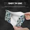 thumbnail image 5 of Lsque Game All Day Printed Long Tissue Box Cover Holder, Facial Paper Organizer Dispenser,Triangle with Bottom Belt, PVC Leather Decorative Organizer, 5 of 9