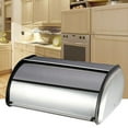 thumbnail image 5 of HomeLife Home Hotel Kitchen Large Stainless Steel Bread Storage Container Holder Box Bin, 5 of 13