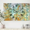 thumbnail image 2 of Designart 'Triangular Cascade' Large Modern Wall Clock, 2 of 3
