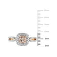 thumbnail image 2 of Everly Women's Morganite 14K Rose Gold Engagement Ring, 2 of 6