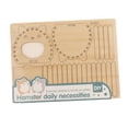 thumbnail image 1 of Creative Wooden House Puzzles Toy, Small Hamster Hideouts Kindergarten Preschool F, 1 of 8