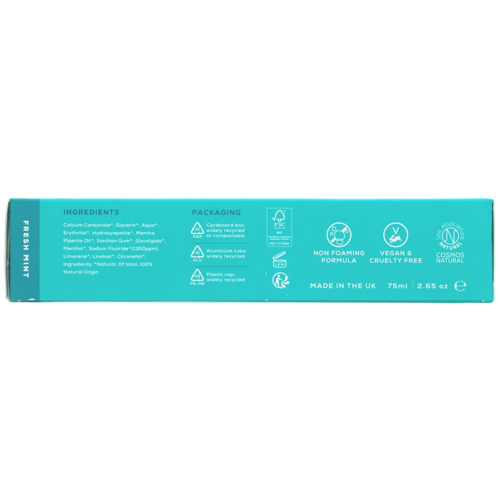 Georganics Toothpaste with Hydroxyapatite - 75ml