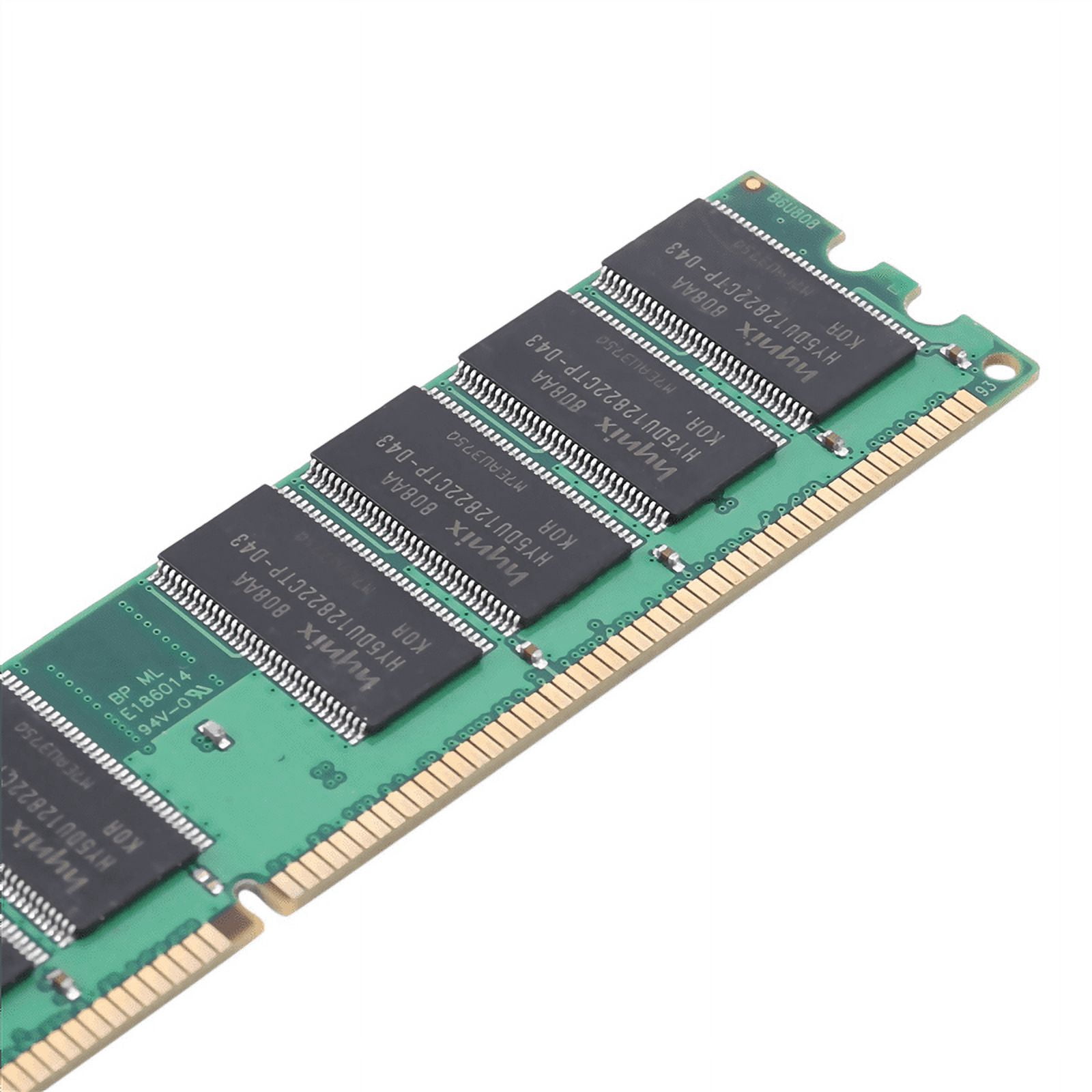 4X DDR 1GB PC Memory Ram DDR1 Desktop PC3200 400MHz 184 Pin Non-ECC Computer Memoria Module,4 x DDR 1GB PC Memory Ram,Green
