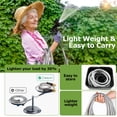 thumbnail image 3 of Kisportee 50 ft Heavy Duty Metal Garden Hose, 3 of 12