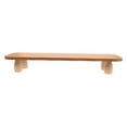thumbnail image 1 of GOOHOCHY Estante para monitor de computadora, soporte elevador para monitor de escritorio, soporte de madera para computadora portátil, estante de almacenamiento, organizador de escritorio para, 1 of 8