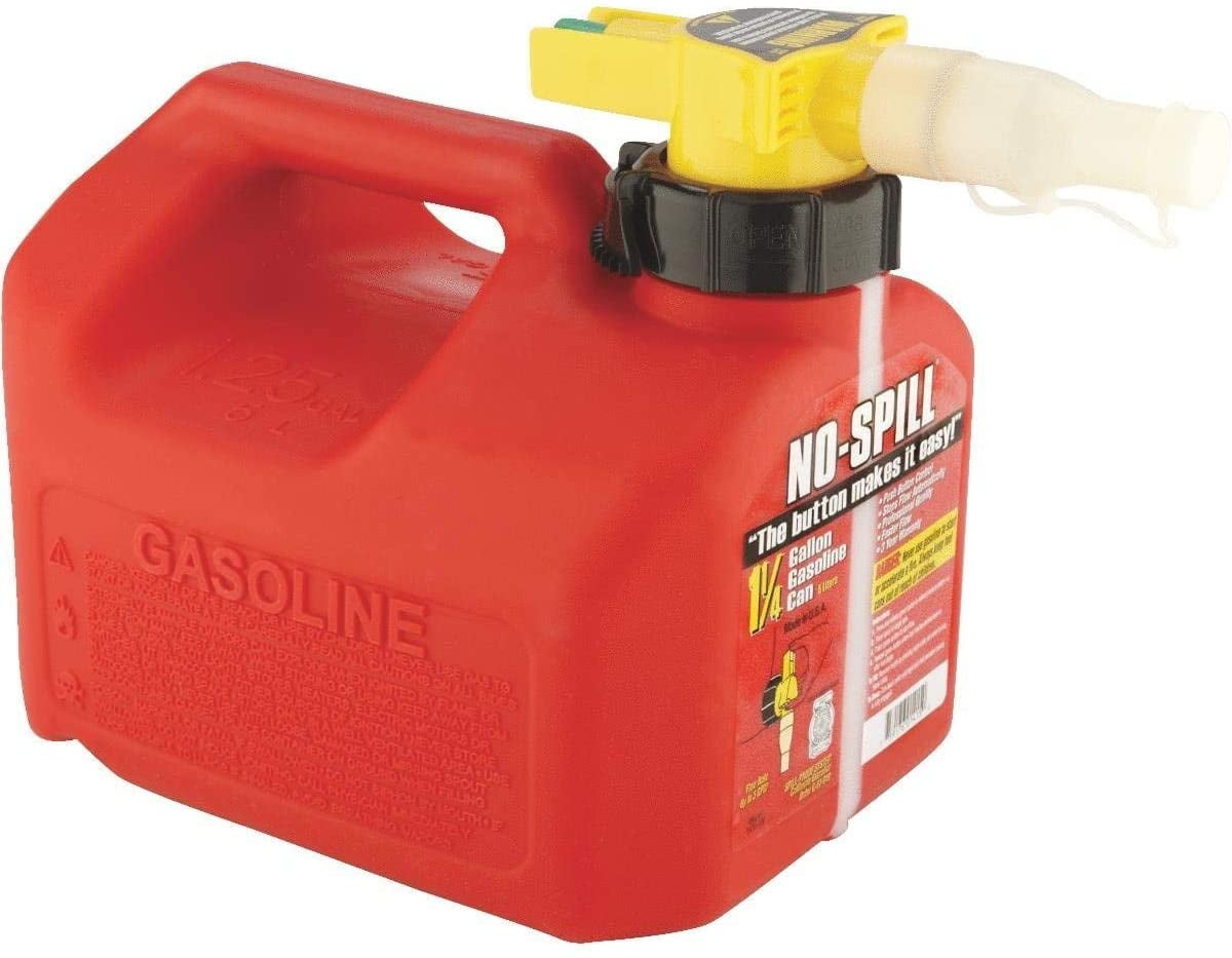NoSpill Gas Can 1.25 Gallon/Red