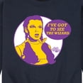 thumbnail image 3 of The Wizard of Oz - Dorothy I've Got To See The Wizard - Men's Crew Neck Fleece Pullover, 3 of 5