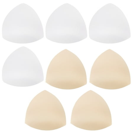 

4 Pairs Bra Inserts Breathable Sponge Bra Inserts Sports Bra Pad for Women