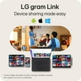 thumbnail image 4 of LG gram 16-inch Lightweight Laptop, Intel Evo Edition, 6GB RAM, 2TB SSD, Black, 4 of 11