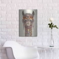 thumbnail image 7 of Luxe Metal Art 'Hippie Llama II' by Carolee Vitaletti Metal Wall Art, 16"x24", 7 of 7