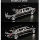 thumbnail image 3 of 1:24 Toy Car S650 Limousine Diecast Metal Model Car New Black Toy Car, 3 of 4