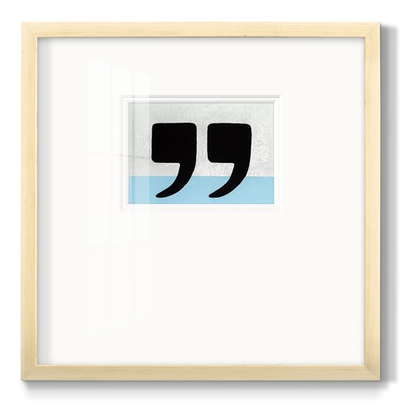 He said She said-Premium Framed Print