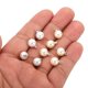 thumbnail image 3 of Encanto de perla Uxcell de 8mm, 100 piezas de cuentas de perlas falsas para hacer joyería, pulseras, aretes, collares, 3 of 5
