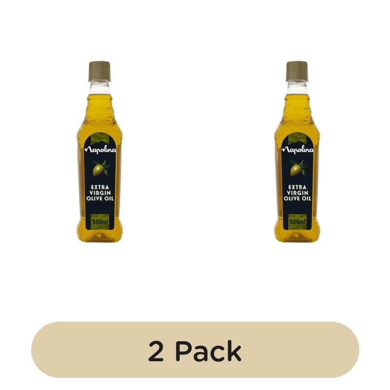 Napolina Extra Virgin Olive Oil 500ml, British Import (Pack of 2)