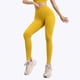 thumbnail image 4 of Pantalones de yoga para mujer, cintura alta, levantamiento de cadera, color melocotón, pantalones deportivos de crisantemo para fitness, 4 of 5