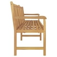 thumbnail image 2 of vidaXL Garden Bench 228 cm Solid Teak Wood, 2 of 5