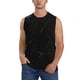 thumbnail image 1 of Balery Black Marble Camisetas sin mangas para hombre, absorbe la humedad y protege contra el mal olor.-Small, 1 of 7
