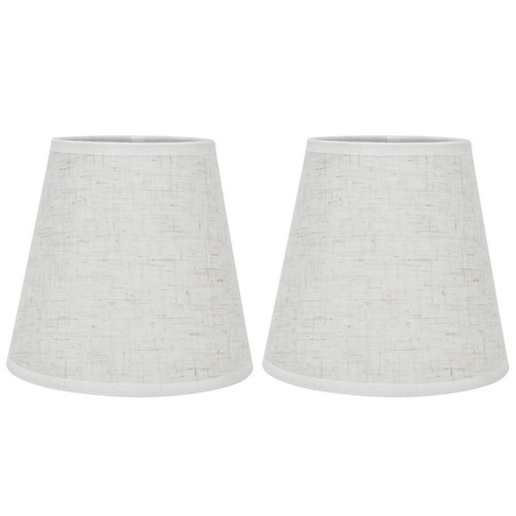 Pantalla de lámpara, 2 piezas Pantalla de lámpara de mesa con clip Pantalla de lámpara de tela Funcionalidad inteligente