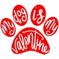 thumbnail image 2 of CafePress - My Dog Is My Valentine - 11 oz Ceramic Mug - Novelty Coffee Tea Cup, 2 of 4