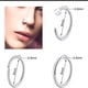 thumbnail image 2 of 40 Uds., joyería para Piercing corporal, Clip acrílico Flexible para labio, oreja, nariz, tabique, ceja, lengua, herradura, barra Industrial, Kit de plástico oso de fresa Electrónica, 2 of 5
