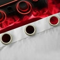 thumbnail image 4 of jejeloiu Red Game Console Blackout Curtains Set of 2 (52x84 Each),Kids Gamepad Controller Window Curtains,3D Video Games Curtains and Drapes For Teens,Luxury Bedroom Decor, 4 of 6