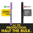 thumbnail image 4 of OtterBox Commuter MagSafe Case for iPhone 17e/16e/15/14/13 – Blue/Pink – Slim, Shockproof, Dual Layer Drop Protection, 4 of 7