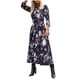 thumbnail image 1 of Maxivestido Bohemio Vintage de Fiesta Informal Con Estampado de Manga Larga de Gasa de Leopardo Para Mujer Odeerbi  ODB115732, 1 of 6