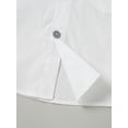 thumbnail image 3 of CARETOO Toddler Boy Clothes Suit Formal Dress Shirt Corsage Bowtie Waistcoat Suspender Pants 5pcs, 3 of 17