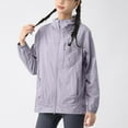 thumbnail image 2 of YLSDY Mens Sun Protection Hoodie UPF 50+ Quick Dry Lightweight Jacket Breathable Outdoor Running Sun Shirt Camping Travel Top Purple L, 2 of 6