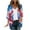 AE-Multicolor#cover ups for swimwear women, variant on Womens Plus Size Shawl with Sleeves 4th of July American Flag Print Kimonos Cardigan Casual 3/4 Sleeve Cover Up Chiffon Cardigans Summer Tops Multicolor XXXL Prime Sales