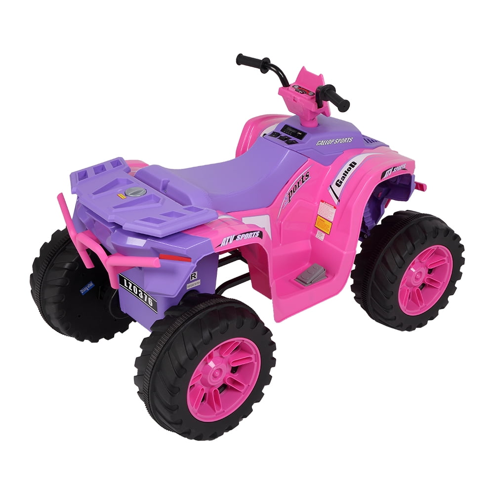 Lowestbest 12V Kids ATV Ride On Car, Electric Toy Cars with Suspension and 4 Wheels, 2 Speeds Lowestbest 12V Kids ATV Ride On Car, Electric Toy Cars with Suspension and 4 Wheels, 2 Speeds