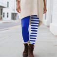 thumbnail image 5 of COMVALUE Women's and Plus Size Oh So Soft Knee & Full Length Leggings | Lots of Prints Blue Size XXL, 5 of 7