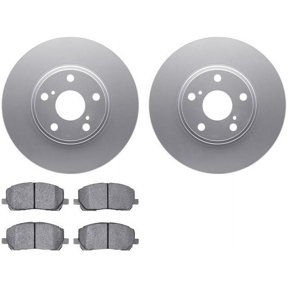 Front Brake Pad and Rotor Kit - Compatible with 2001 - 2007 Toyota Highlander 2002 2003 2004 2005 2006