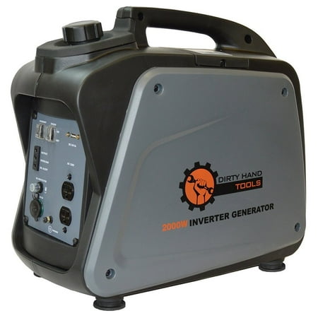 Hand Crank Power Generator - Dirty Hand Tools 2000W Gas Powered Inverter Generator