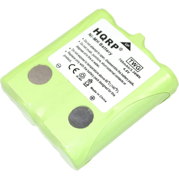HQRP Rechargeable Battery Pack for Cobra PR240, PR245, PR250-WX-C, PR255-VP Two-Way Radio