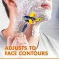 thumbnail image 5 of Gillette Sensor5 Men's Disposable Manual Razor, 2 Count, Silver and Blue, 5 of 8
