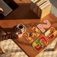 thumbnail image 4 of 4Pack Fillable Number Charcuterie Tray, 2026 Charcuterie Board Box, Wooden Serving Trays ﻿for Cheese Platter Vegetable Food Dish Plates, Graduation Party Decoration, 4 of 9