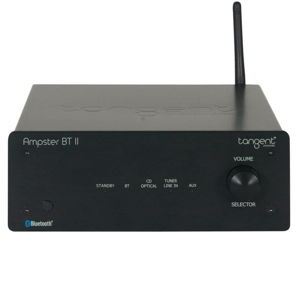 Tangent Amplificateur BT II Système HI-FI Compact Bluetooth & Multi-Pièces Amplificateur Noir