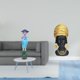 thumbnail image 2 of Muñeca Geisha Japonesa, Delicada Escultura de Resina, Figura Creativa con Kimono, Estatua de Mujer Africana, Adorno Único, Adecuado para Decoración de, 2 of 8