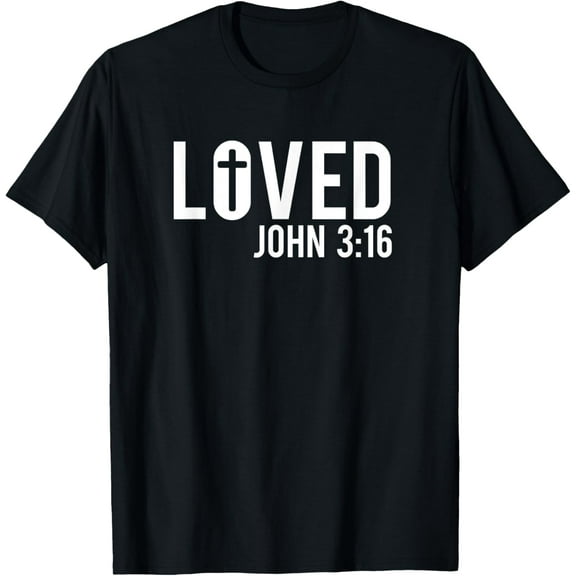 John 316 John 3 16 Bible Jesus T-Shirt