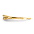 thumbnail image 4 of Diamond2Deal 14K Yellow Gold 3mm Ruby Birthstone Baby Ring Size 3, 4 of 7