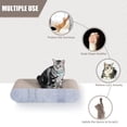 thumbnail image 3 of Cama de salón de cartón con forma de hueso con forma de rascador de gatos FluffyDream, 3 of 7