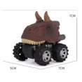thumbnail image 3 of Pull Back Dinosaur Toy Car - Mini Walking Dino Model with Soft Plastic Safe for Kids, Cool Gift for Children's Day (7x5x6cm), 3 of 3