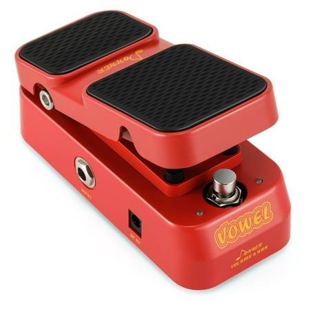 Donner 2 in 1 Vowel Mini Active Wah Volume Effect Guitar (Best Cheap Volume Pedal)