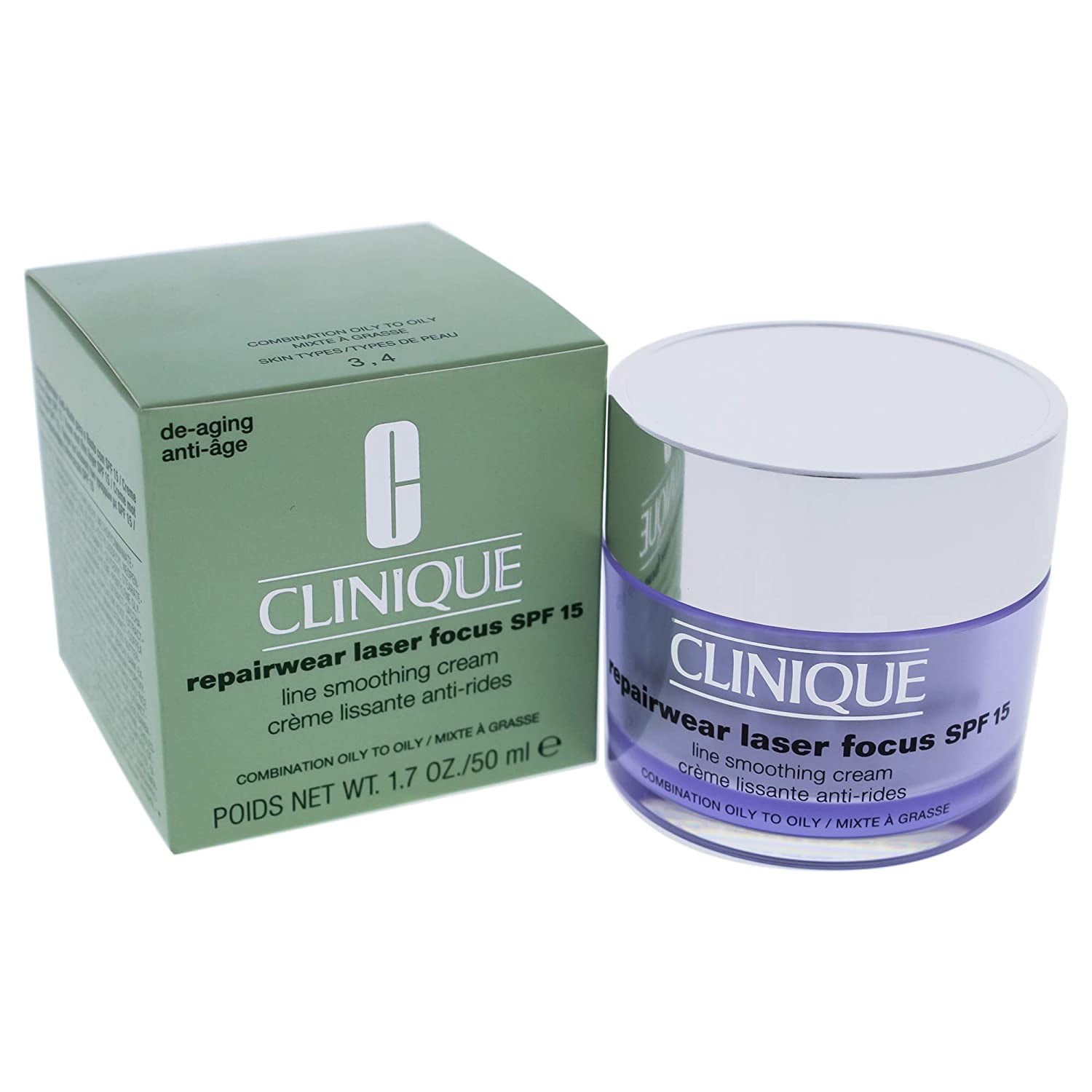 Clinique Repairwear Laser Focus Line Smoothing Face Cream